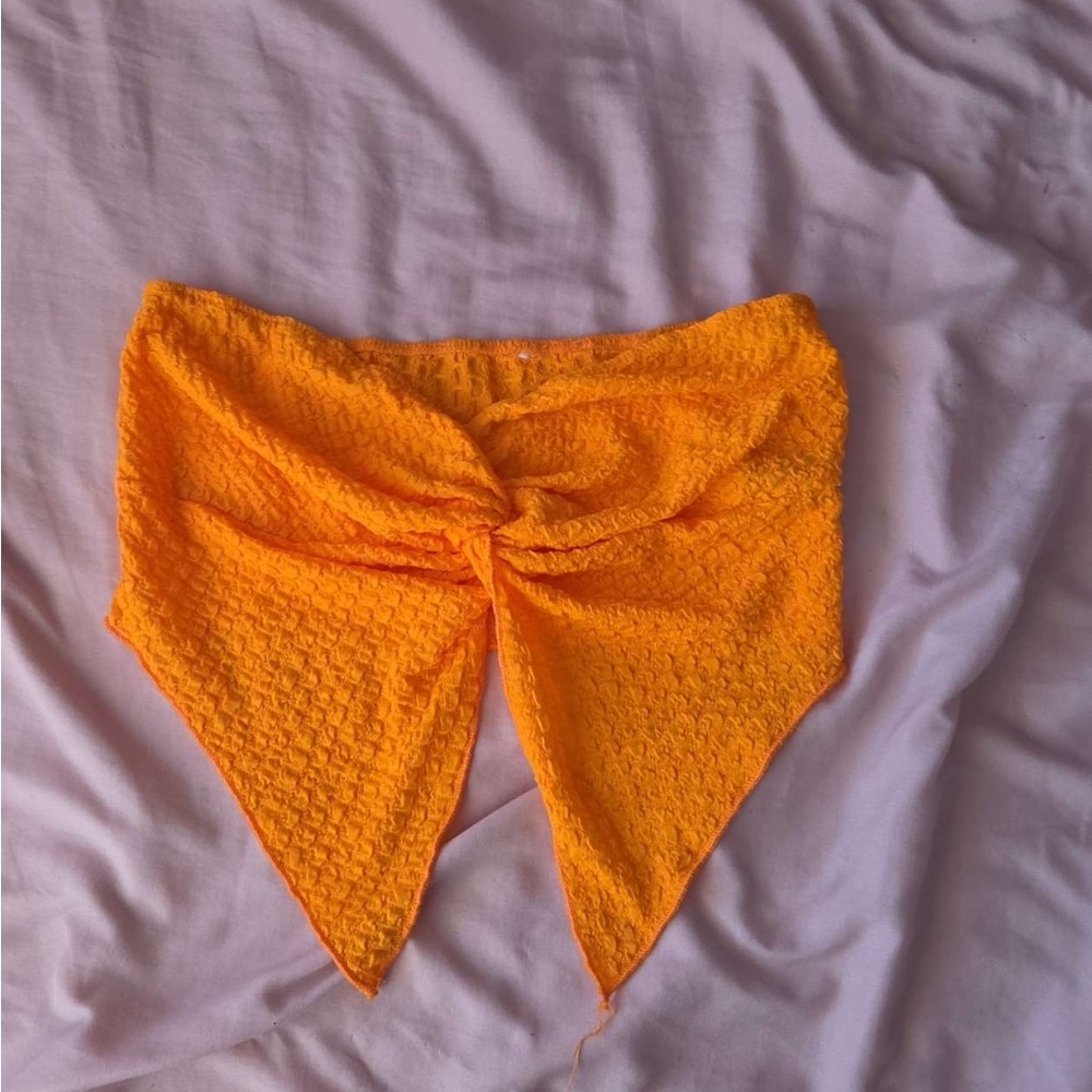 Bright Orange tube top